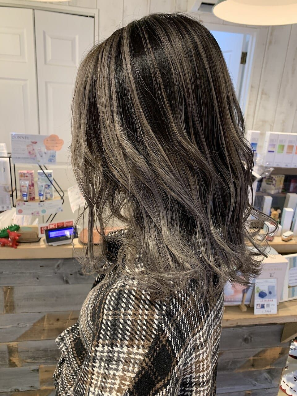 コントラストバレイヤージュ